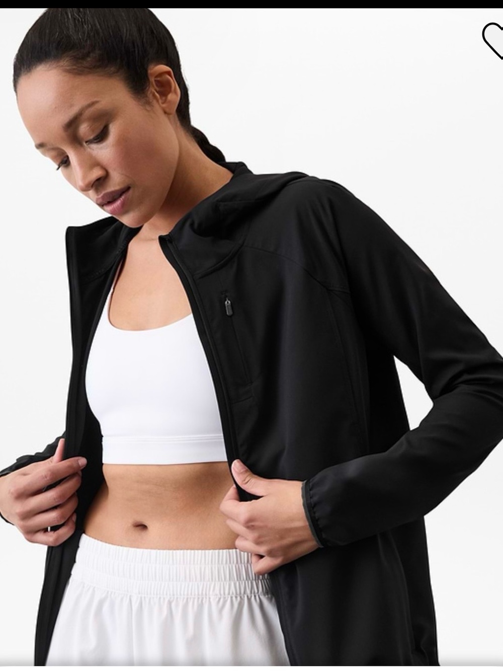 Women’s Athleta Dash jacket black XS